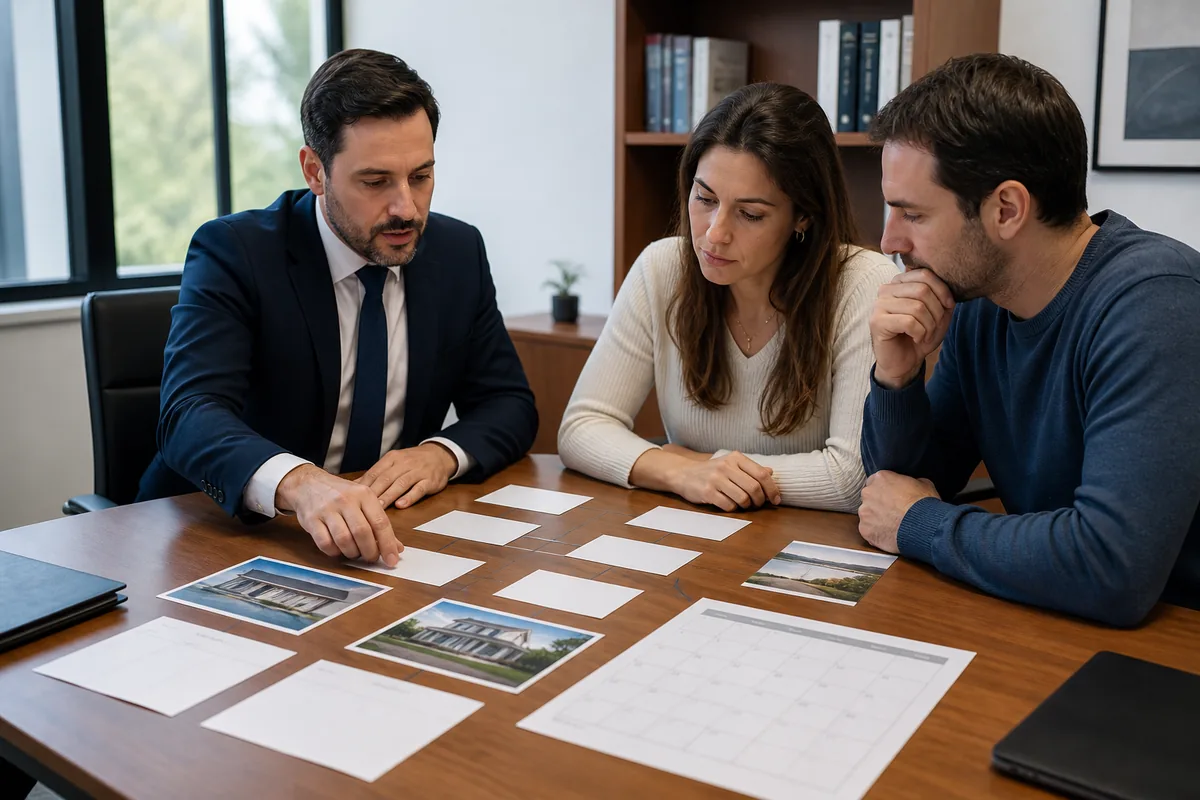 Advogado organiza a linha do tempo do inventário com herdeiros
