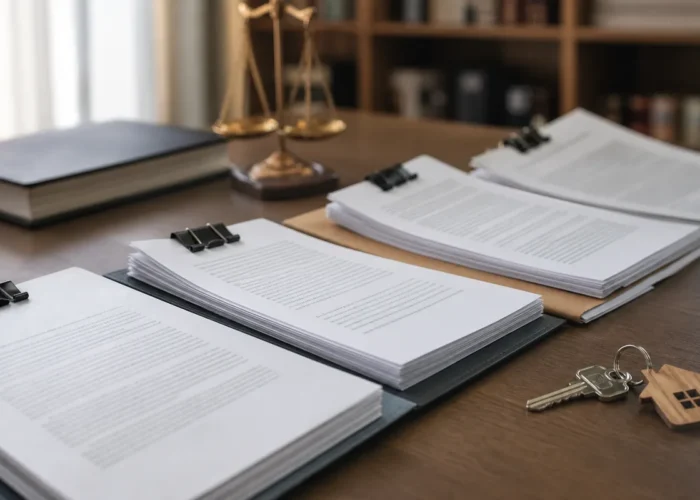 Documentos organizados para o procedimento de imissão na posse