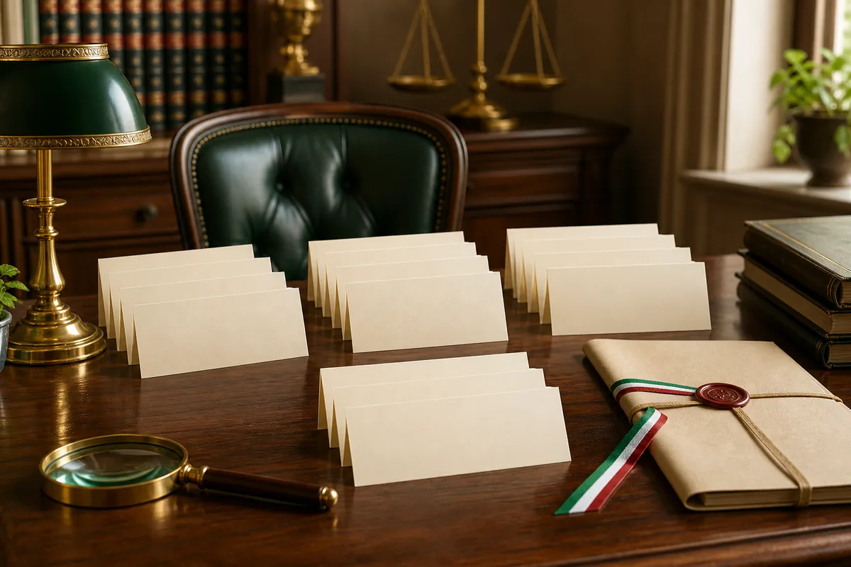 Quatorze cartões de perguntas para orientar dúvidas sobre advogado de cidadania italiana