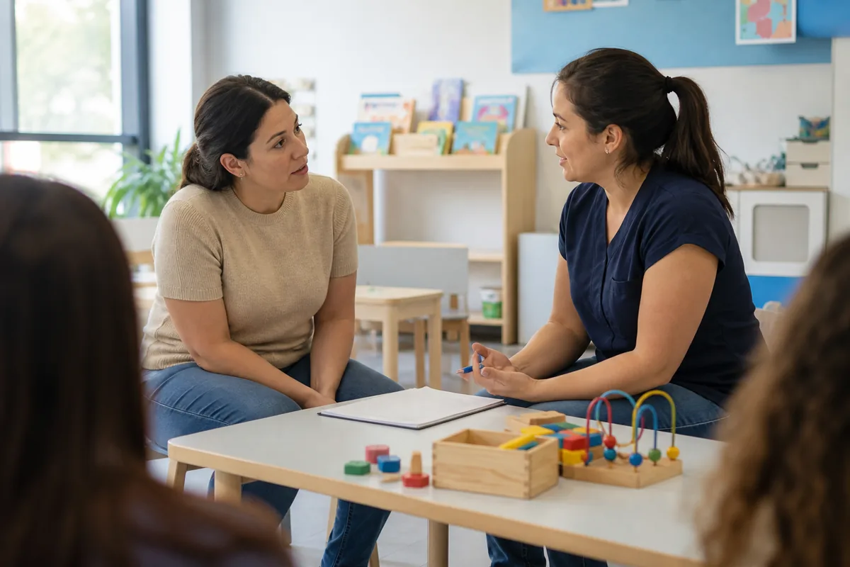 Responsável conversa com escola sobre acidente com criança