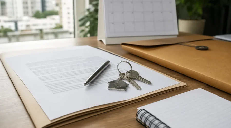 Documentos, calendário e chaves para avaliar como reverter ordem de despejo
