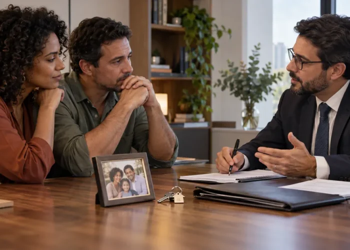 Consulta com advogado de família e sucessões