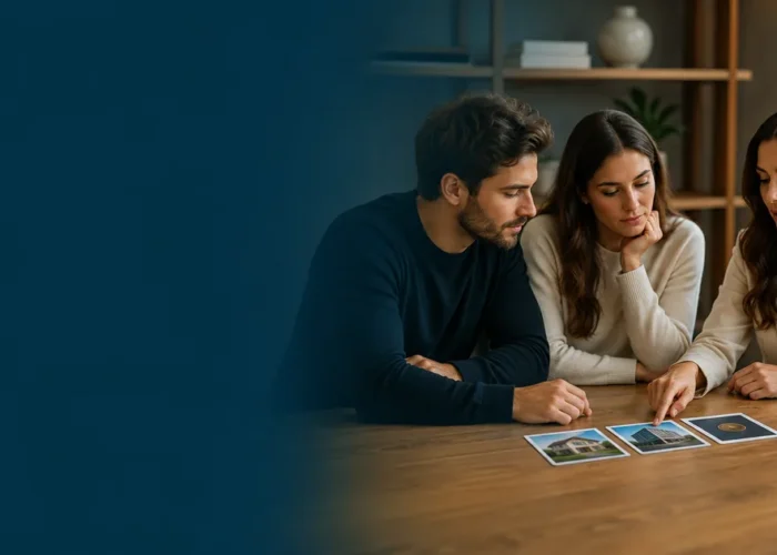 Herdeiros analisam imóveis e ativos com advogada de sucessões