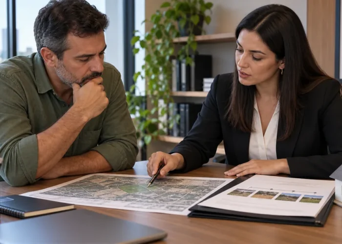 Proprietário consulta advogada especialista em usucapião