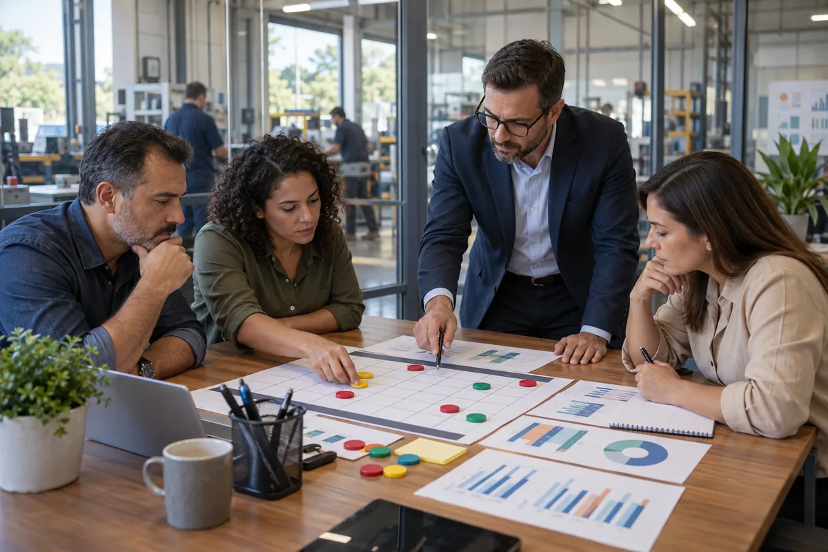 Equipe analisa sinais financeiros para evitar falência