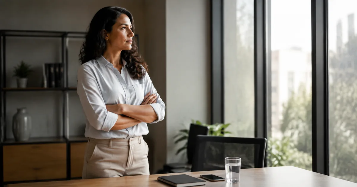 Trabalhadora planeja próximos passos após assédio no trabalho