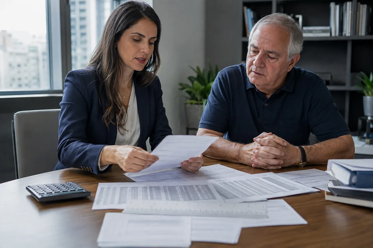 Aposentado acompanha auditoria de valores e períodos do benefício