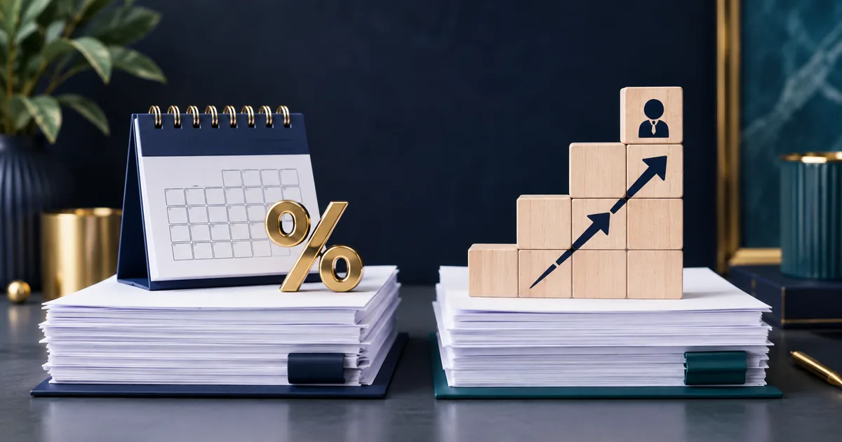 Comparação visual entre reajuste coletivo e crescimento salarial