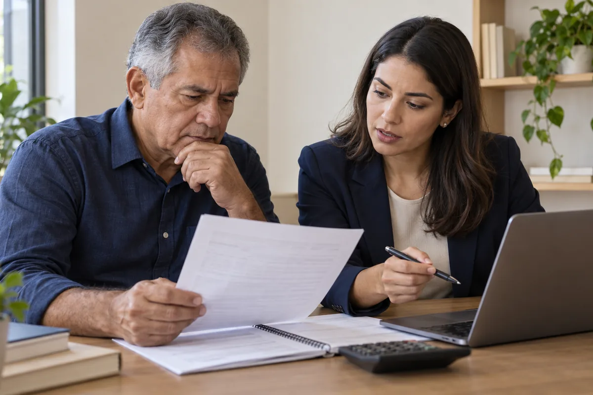 Aposentado e especialista conferem dados do benefício