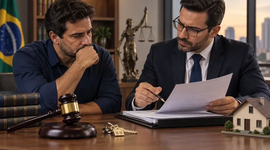 Arrematante e advogado analisam o possível cancelamento do leilão