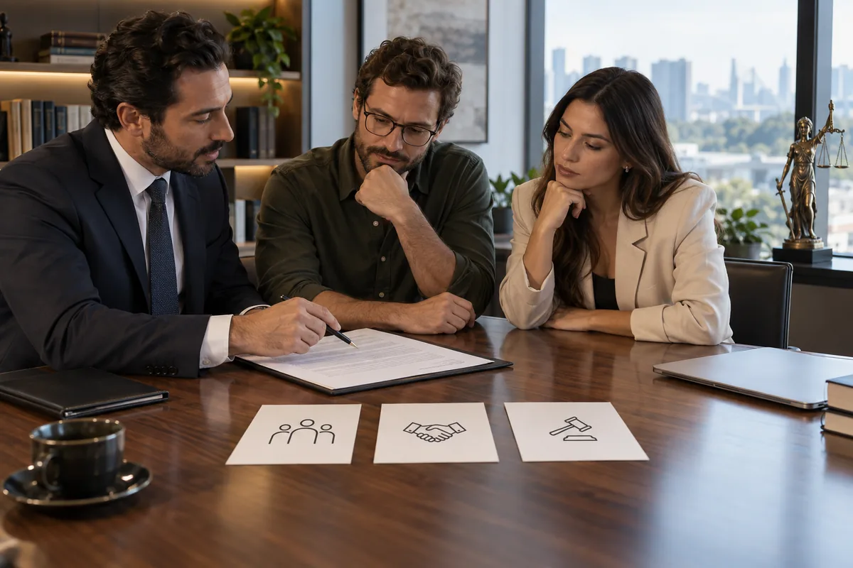 Sócios analisam caminhos de resolução de conflitos