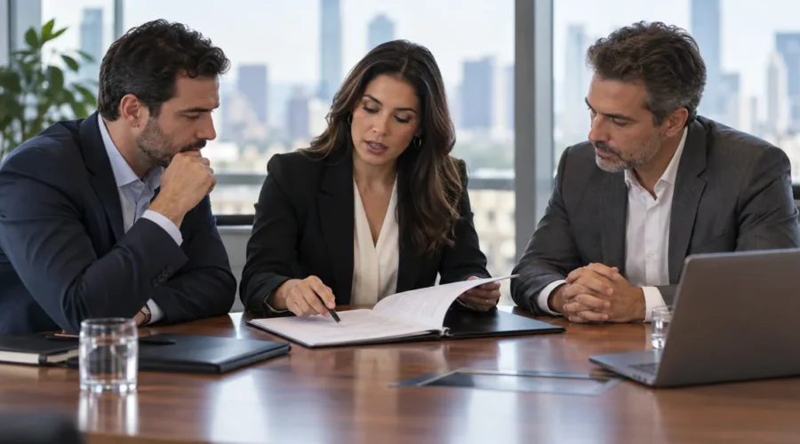 Advogada apresenta cláusulas essenciais de contrato a gestores