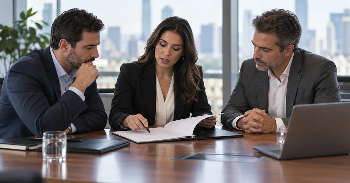 Advogada apresenta cláusulas essenciais de contrato a gestores