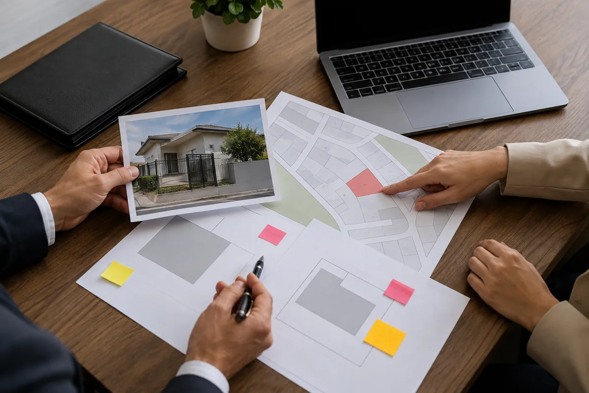 Fotografia de imóvel e mapa conferidos antes de impugnar edital de leilão