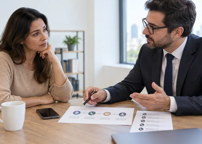 Consumidora relata impactos e apresenta uma linha do tempo de reclamações