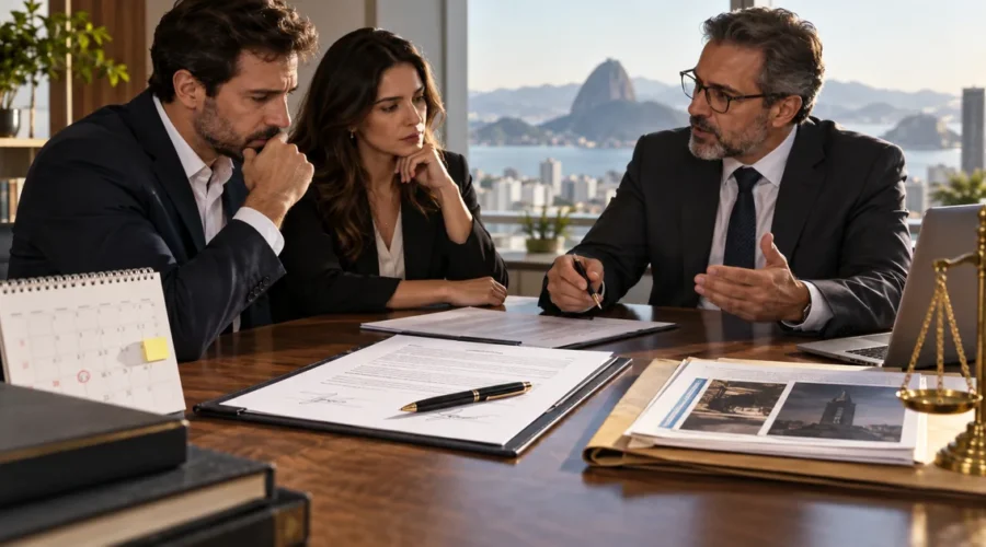 Sócios avaliam providências após quebra de contrato