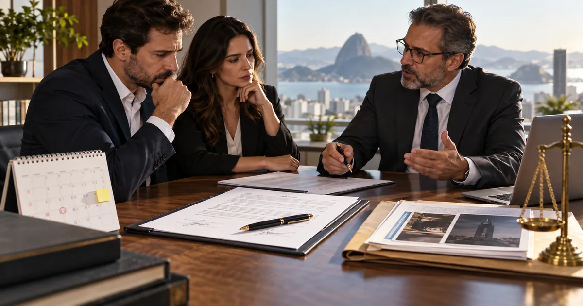 Sócios avaliam providências após quebra de contrato