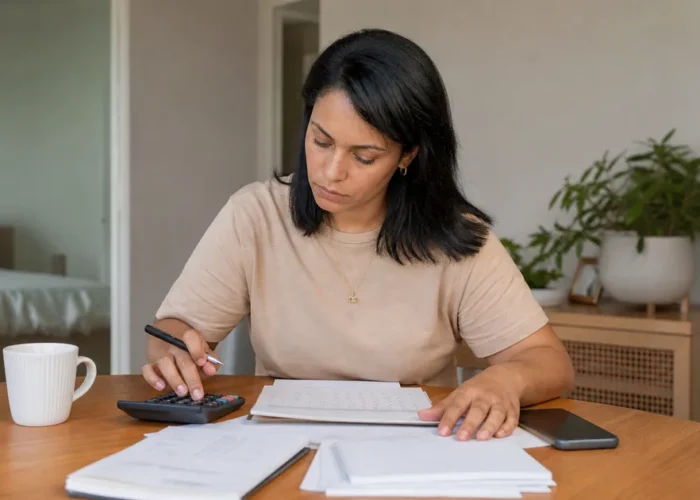 Trabalhadora calcula direitos relativos ao trabalho sem registro