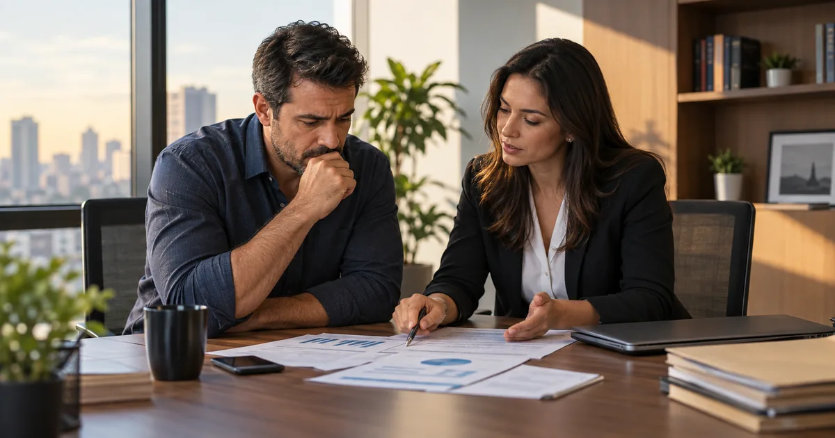 Empresário recebe orientação jurídica sobre dívida trabalhista sem recursos imediatos