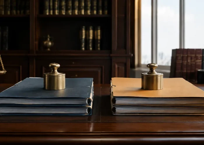 Pastas profissionais equilibradas representam equiparação salarial