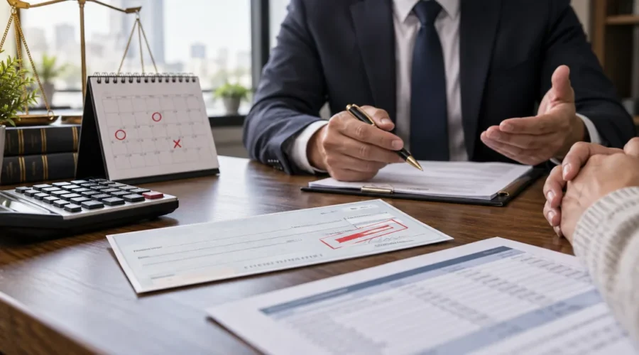 Credor recebe orientação sobre cheque devolvido