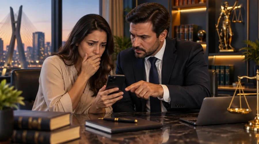Cliente recebe orientação jurídica após golpe financeiro por Pix