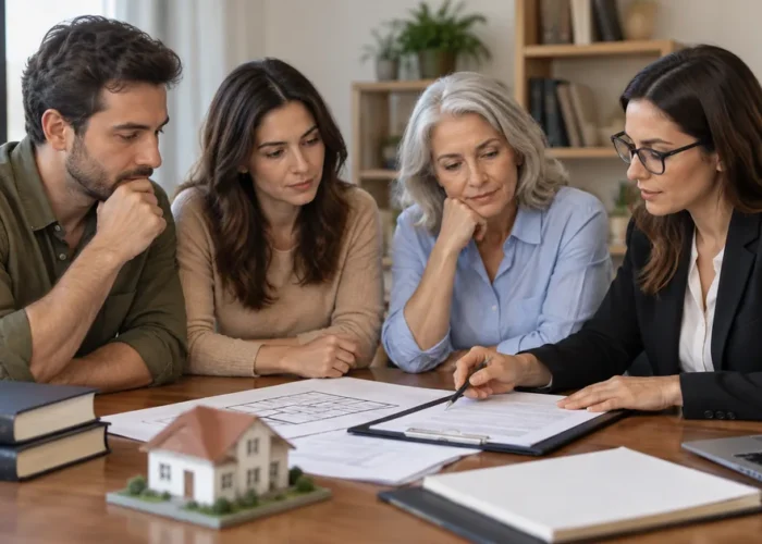 Família recebe orientação jurídica para inventário de imóvel