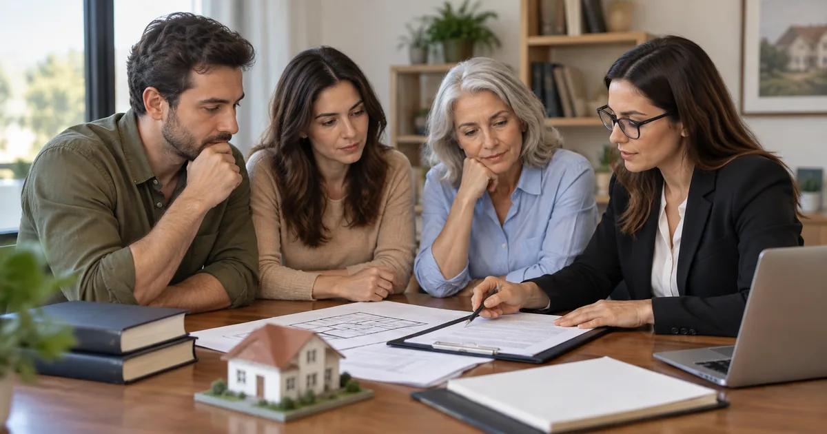 Família recebe orientação jurídica para inventário de imóvel