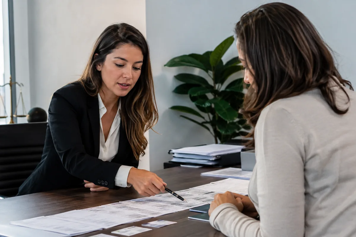 Advogada e cliente organizam provas do atraso das verbas rescisórias