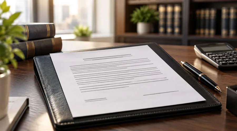 Nota promissória pronta para cobrança judicial