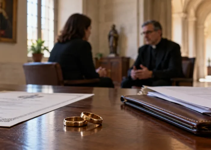 Processo de nulidade matrimonial em tribunal eclesiástico