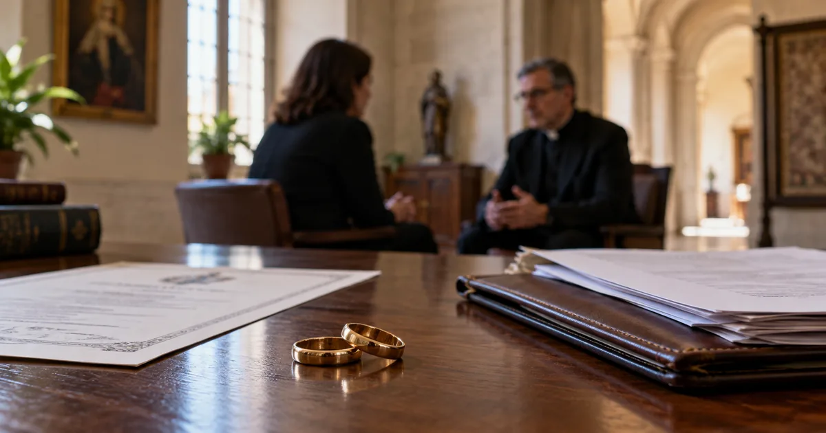 Processo de nulidade matrimonial em tribunal eclesiástico