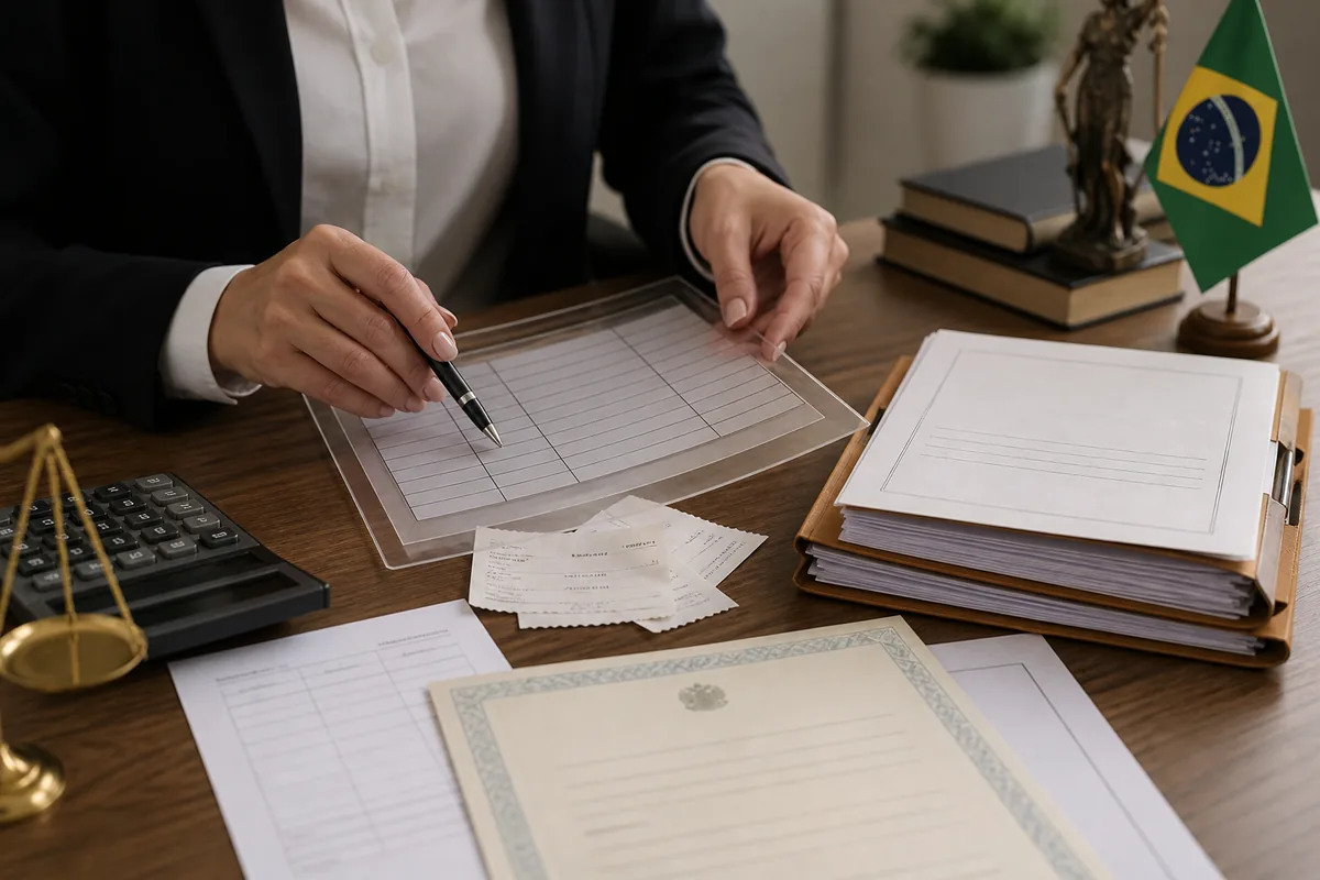 Advogada organiza despesas de cartório e processo de filiação socioafetiva