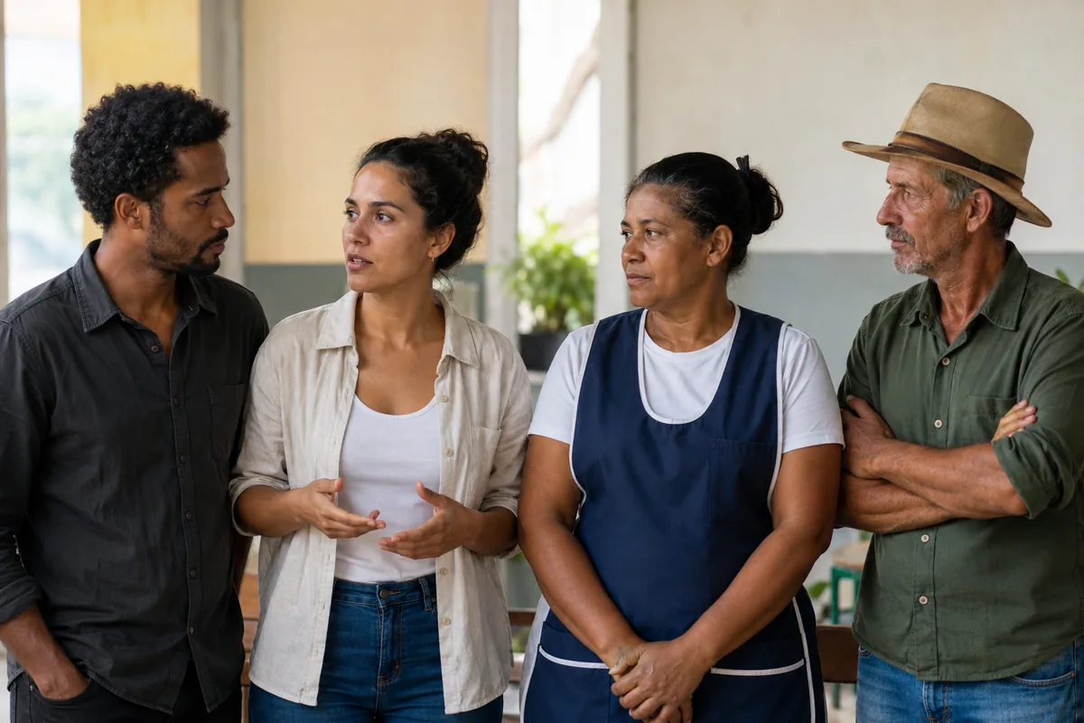 Trabalhadores de diferentes atividades representam categorias de segurados