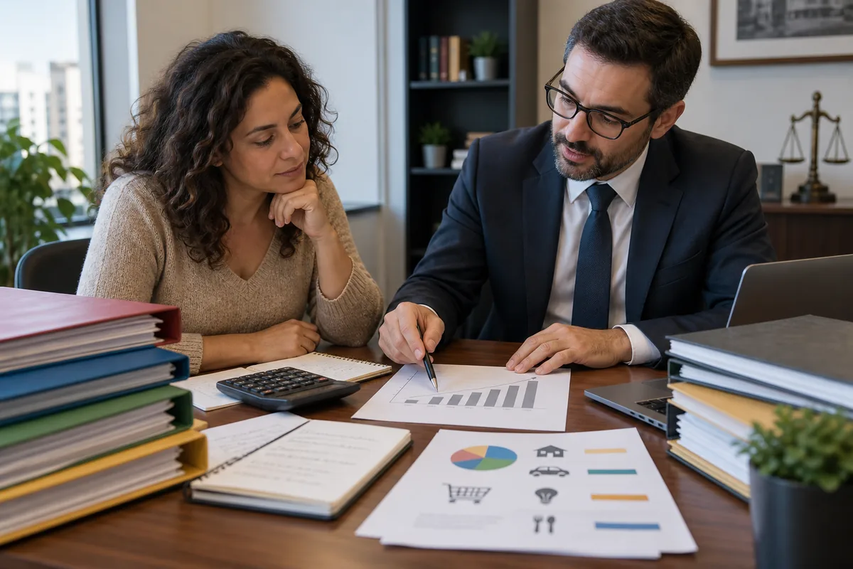 Advogado e consumidora estruturam plano de pagamento das dívidas