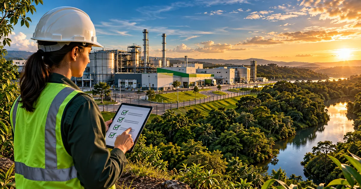 Auditoria ambiental preventiva em empreendimento junto a área preservada