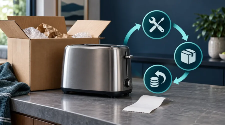Produto, embalagem e opções de solução ao consumidor