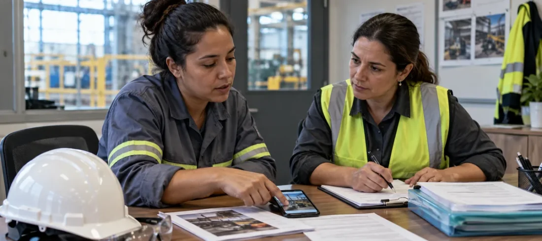 Como provar acidente de trabalho Trabalhadora e técnica organizam provas de acidente de trabalho