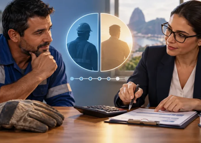 Trabalhador confere quanto receber de auxílio-acidente