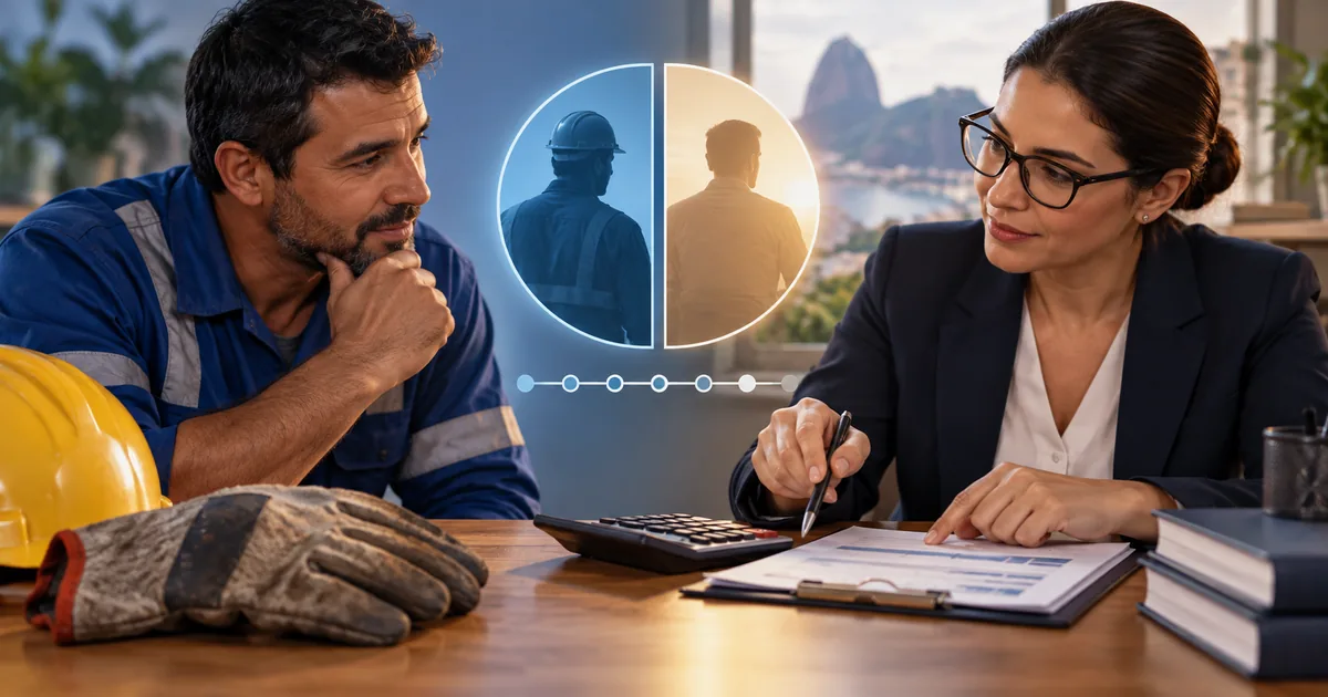 Trabalhador confere quanto receber de auxílio-acidente