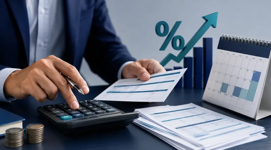 Cálculo e calendário de reajuste salarial anual