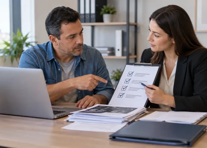 Segurado revisa checklist para recorrer de auxílio-doença negado