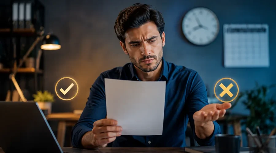 Trabalhador avalia acordo de banco de horas