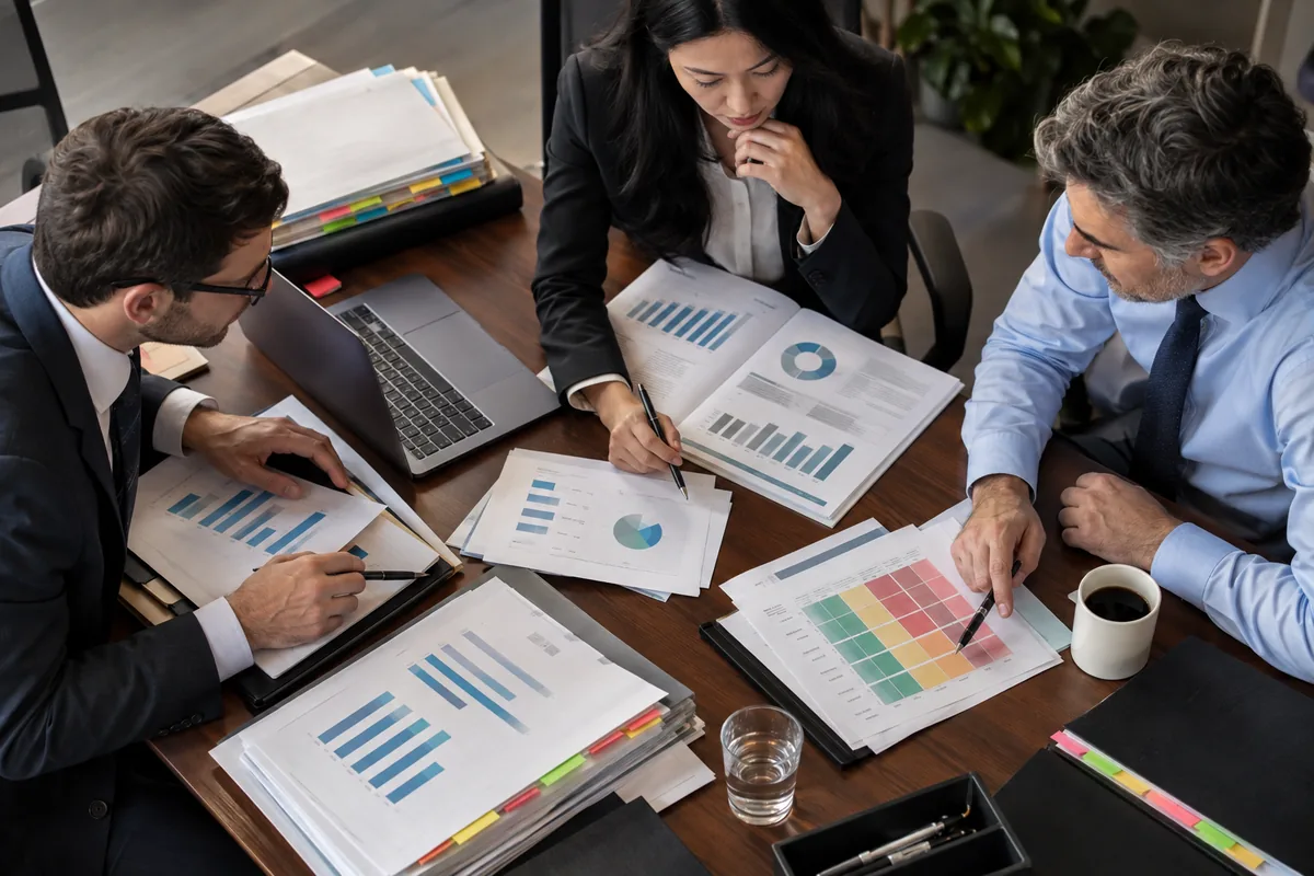 Especialistas analisam matriz de riscos e red flags em uma aquisição