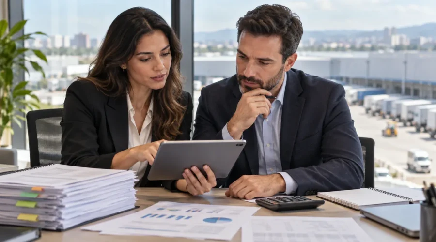 Equipe revisa procedimento para restituição de ICMS