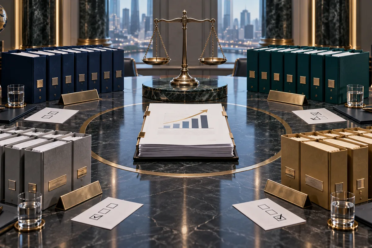 Classes de credores analisando plano em recuperação judicial