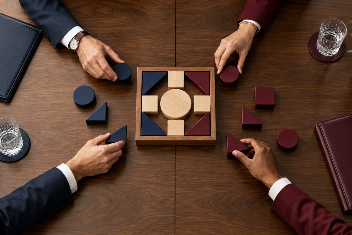 Regras comuns aproximam posições de sócios em uma empresa