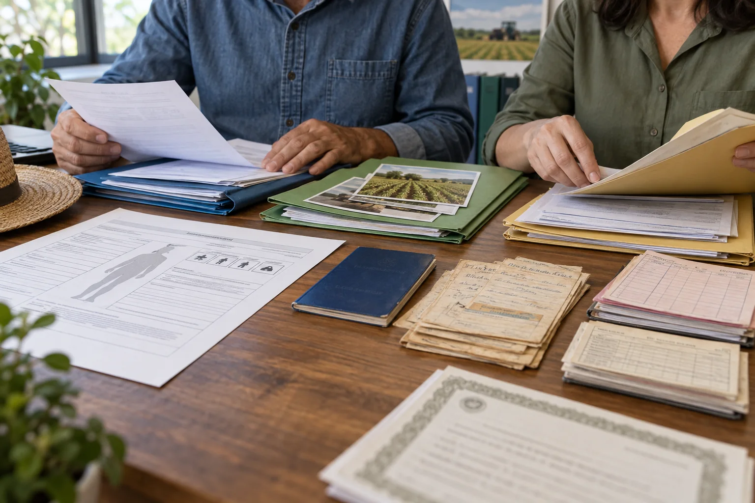 Documentos comprovam períodos urbanos rurais e especiais