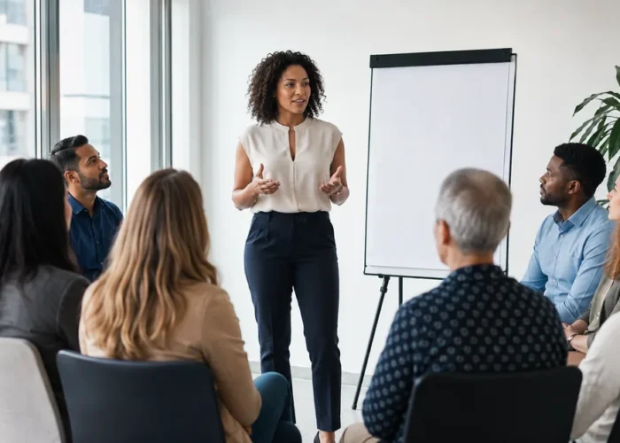 Treinamento de prevenção ao assédio para equipes e lideranças