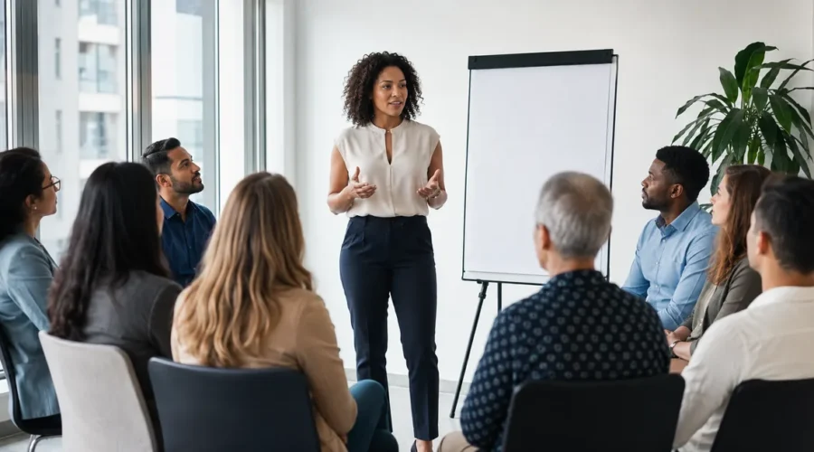 Treinamento de prevenção ao assédio para equipes e lideranças